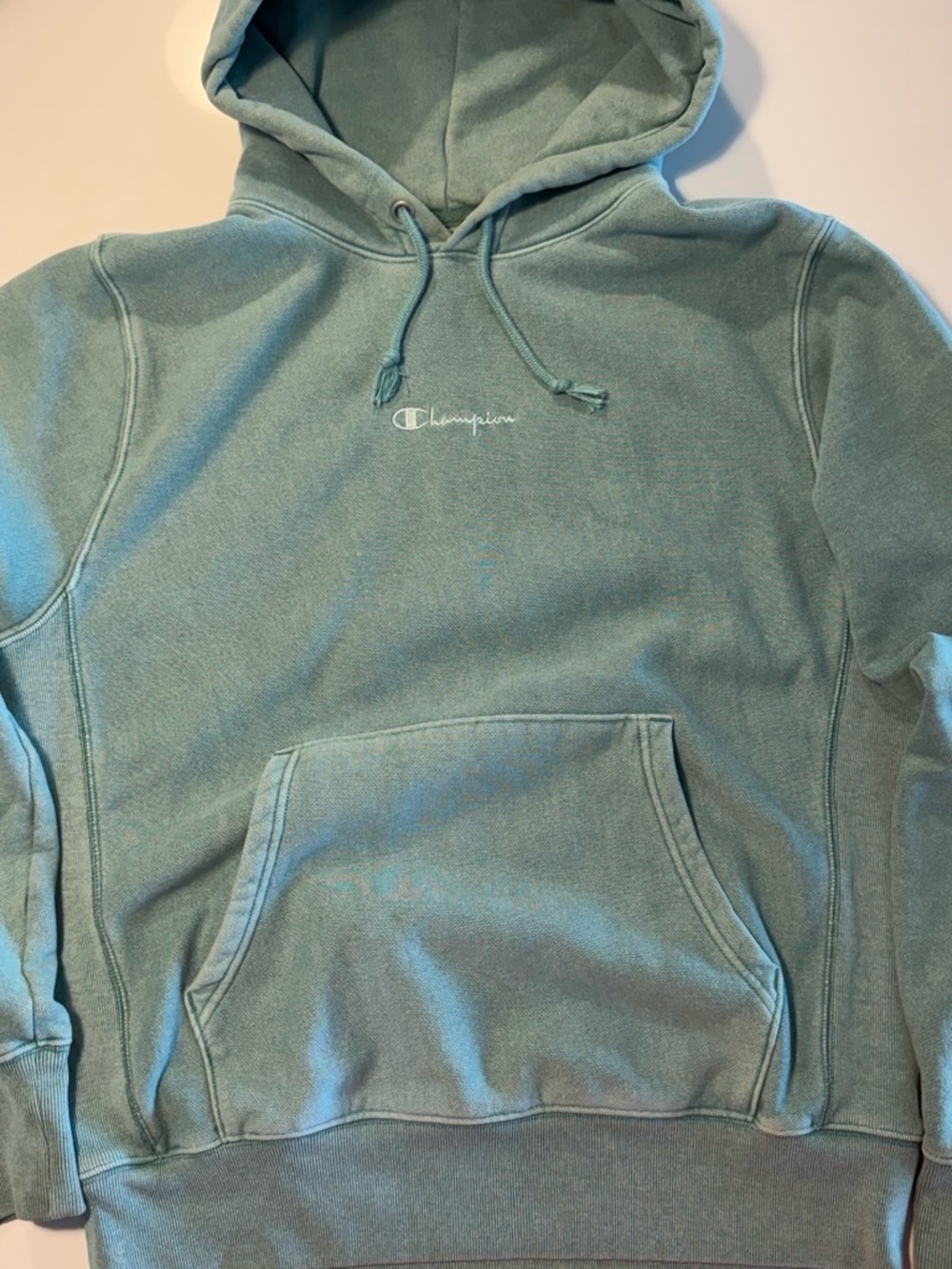 Champion Sage Green Pullover Hoodie